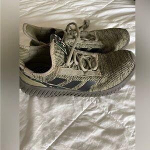 Adidas Men's Olive Green Running Shoes